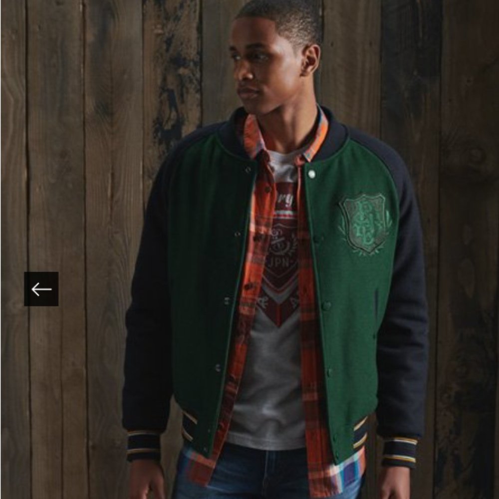 Superdry Upstate Bomber Jacket Medium (SOLD)